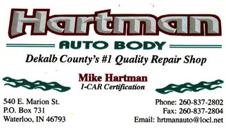 Hartman Auto Body